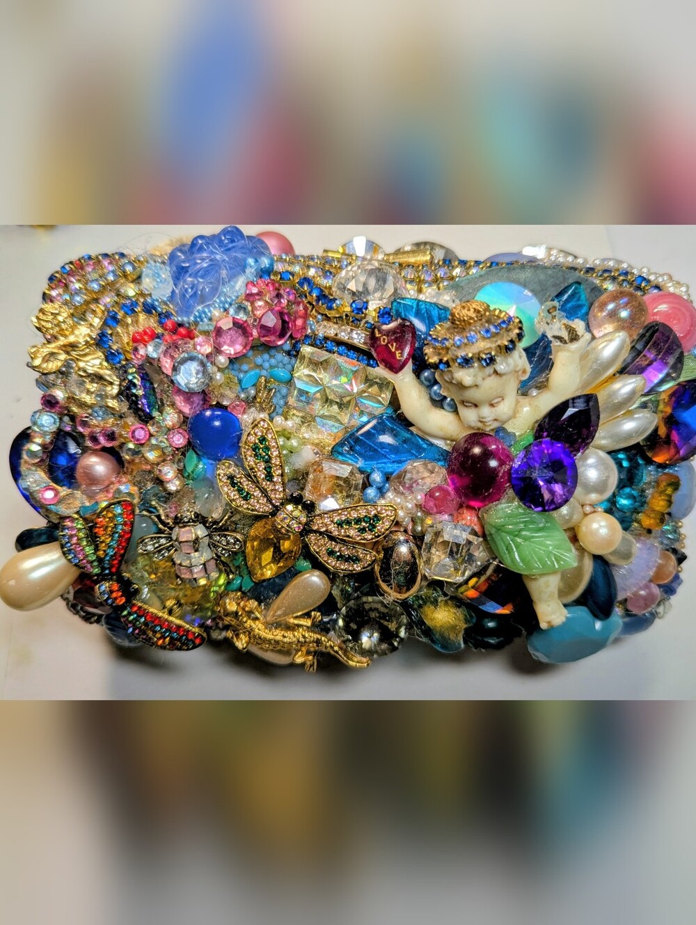 Wendy Gell Jewel purse Minodier cherob's and jewels